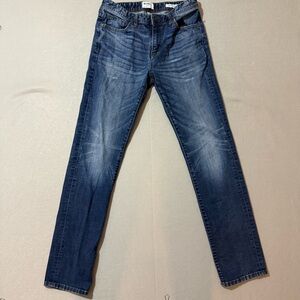 William Rast Dark Blue Hixon Straight Jeans 30x32